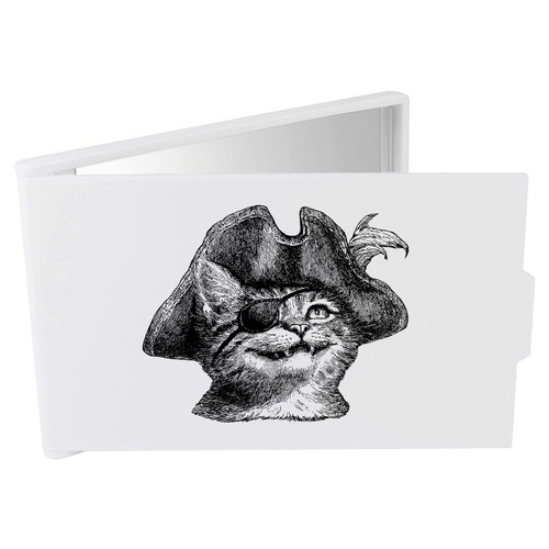 Pirate cat smiling compact - cat, smiling'
