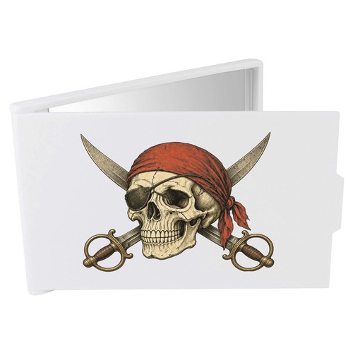 Pirate skull compact makeup - 'pirate,