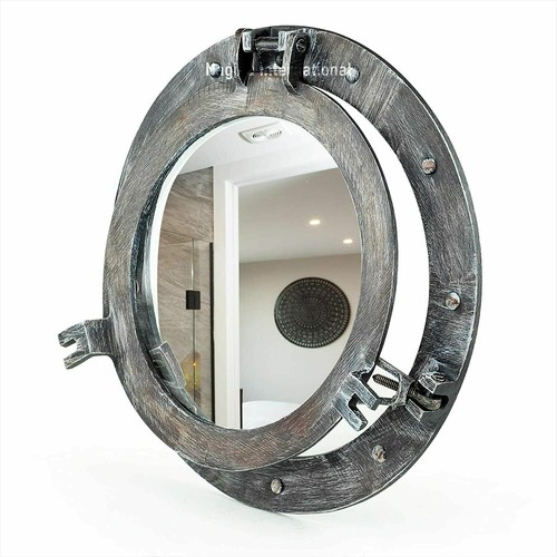Black grey porthole rustic - porthole,