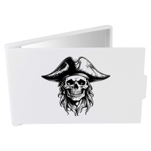 Pirate skull hat compact - &,